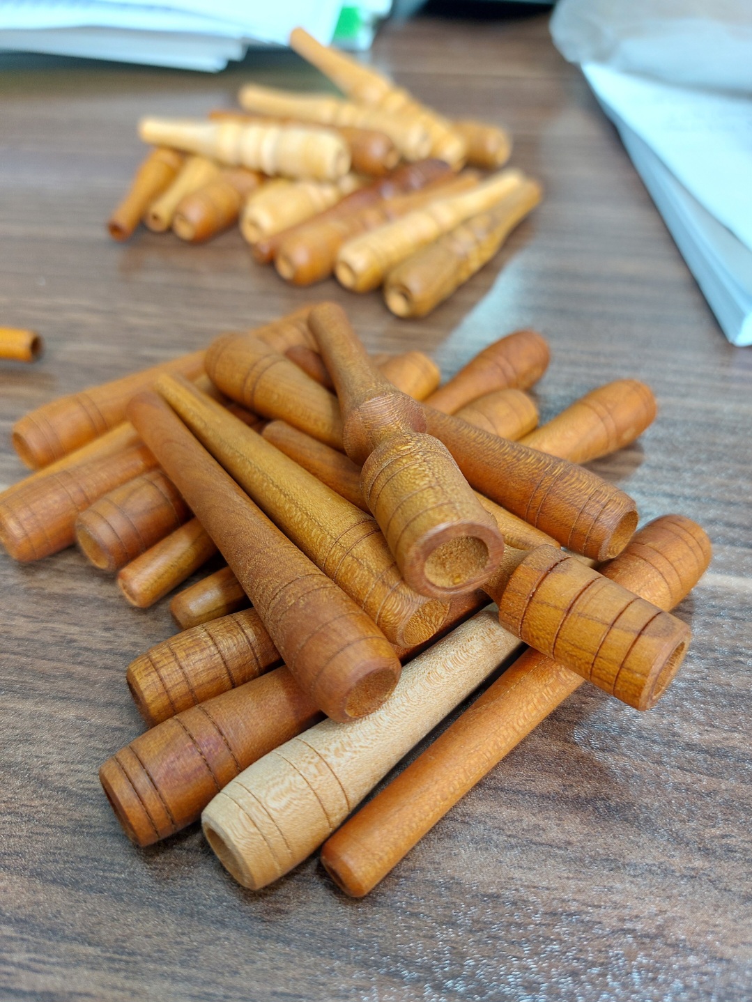 چوب سیگار خراطی شده